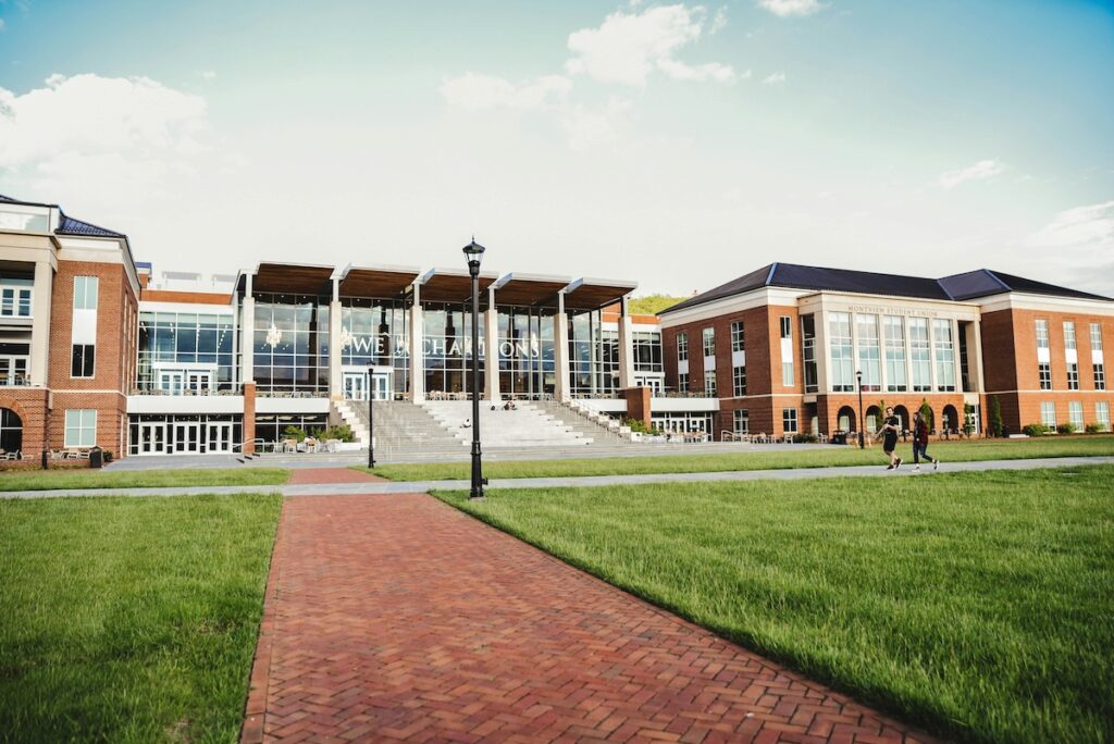 modern college building