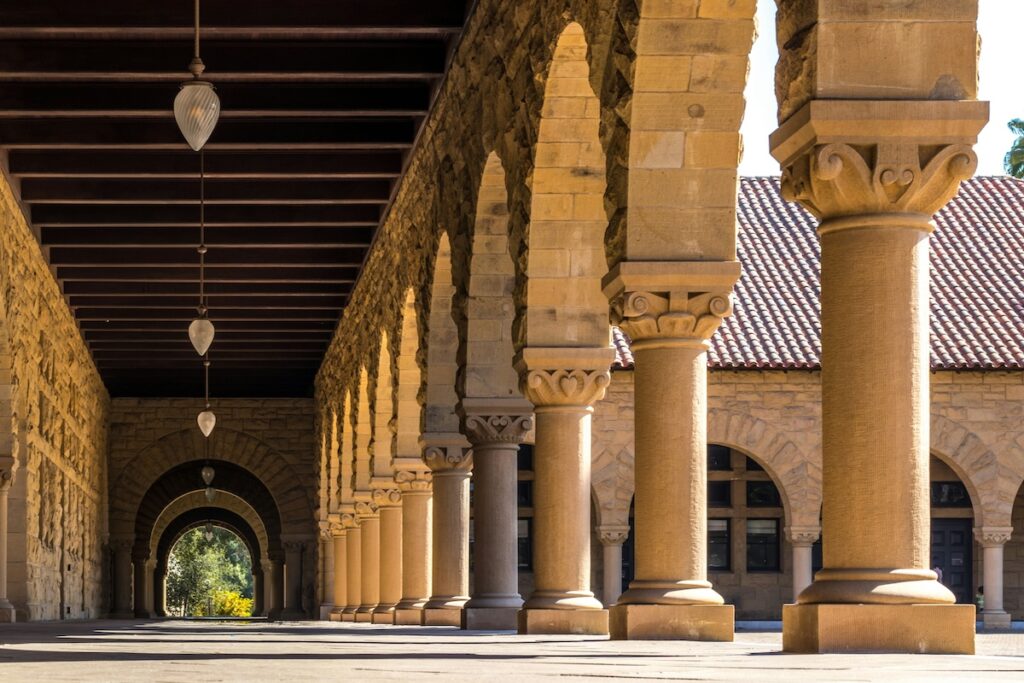 grand columns at stanford university