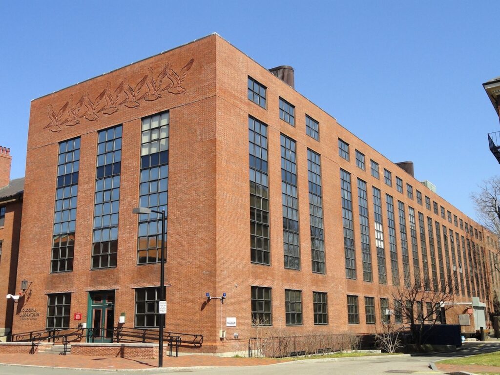 Biological lab building at Harvard University