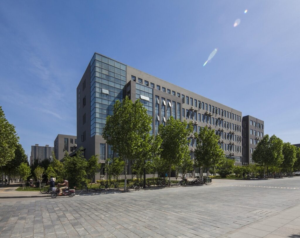 modern university campus
