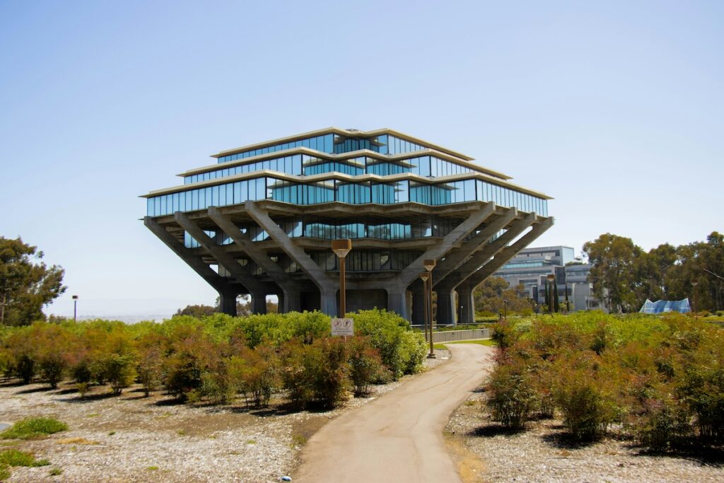 University of California San Diego architectural building