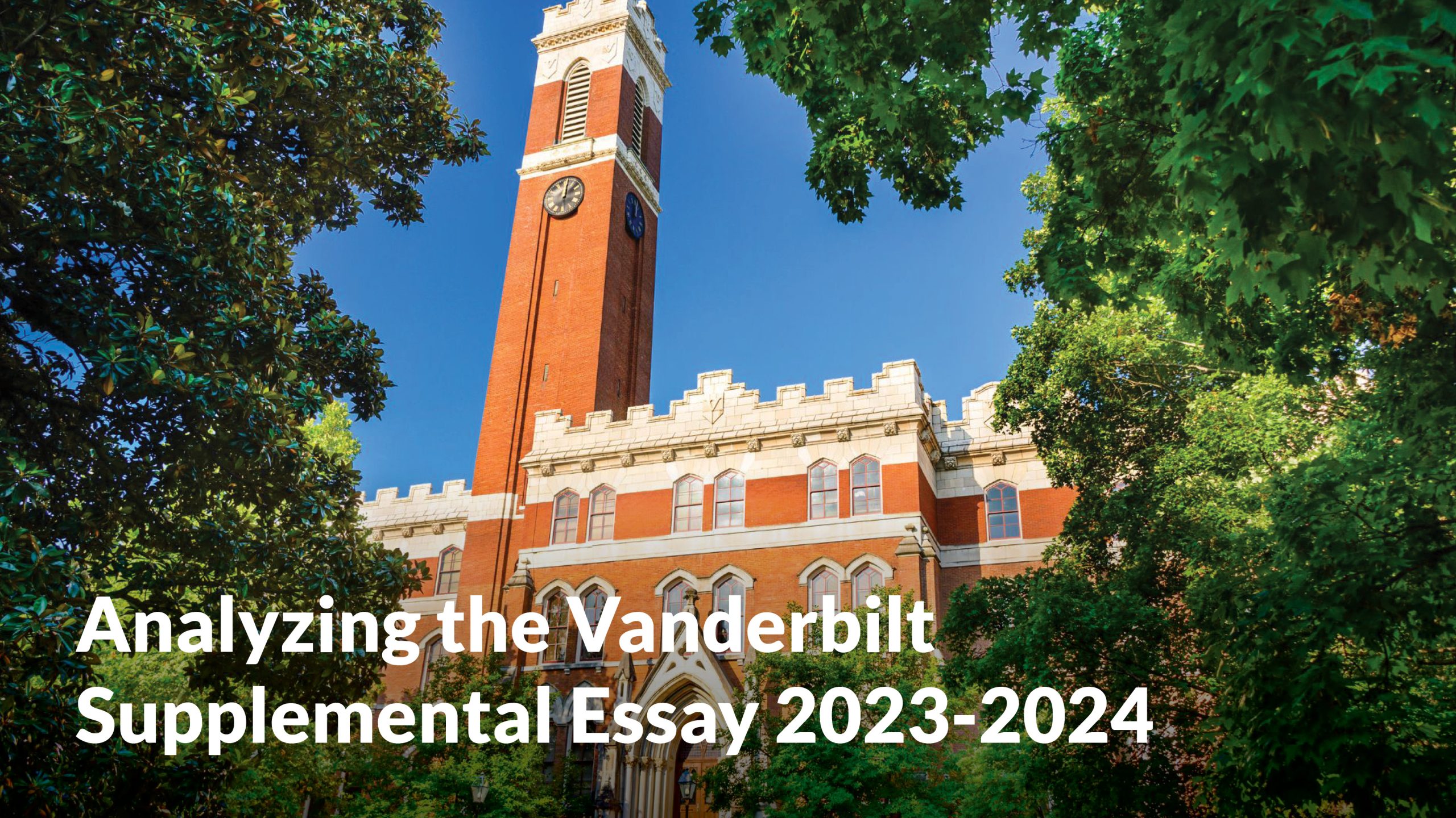 vanderbilt supplemental essays 2023