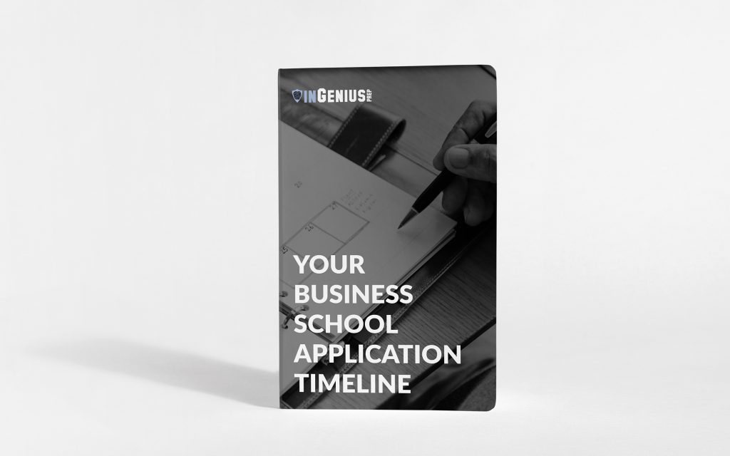 Your Business School Application Timeline