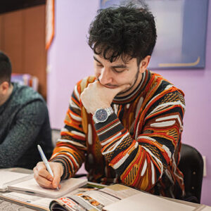 Student aiming for a high SAT score