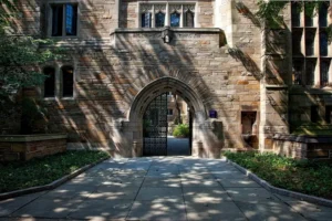 archway at Yale University